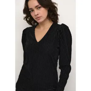 T-shirt de manga comprida feminina KAFFE Caca image-5