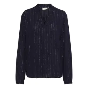 Women's ruffle blouse KAFFE Liv image-0