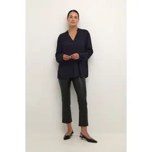 Women's ruffle blouse KAFFE Liv image-2