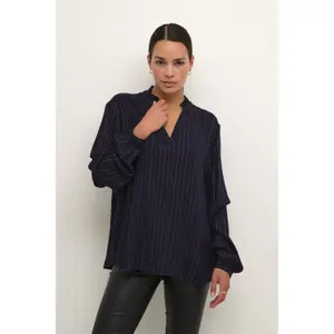 Women's ruffle blouse KAFFE Liv image-3