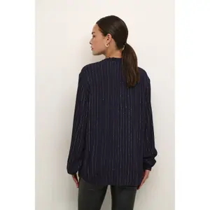 Women's ruffle blouse KAFFE Liv image-4