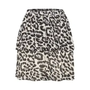 Women's skirt KAFFE Sepia image-0