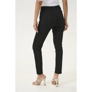Women's high-waisted jeans KAFFE Dima image-4
