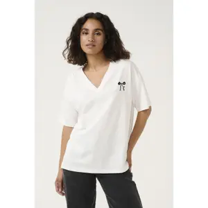 T-shirt de mulher KAFFE Bowie image-2
