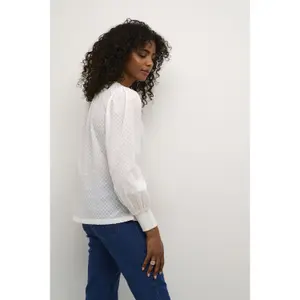 Blusa de manga comprida feminina KAFFE Roca image-4