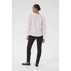 Blusa de manga comprida feminina KAFFE Roca image-4