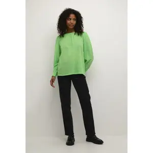 Blusa de manga comprida feminina KAFFE Roca image-2