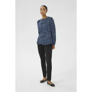 Blusa feminina KAFFE Pollie Amber image-1
