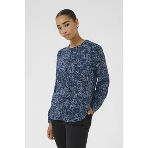 Blusa feminina KAFFE Pollie Amber image-2