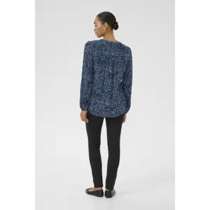 Blusa feminina KAFFE Pollie Amber image-4