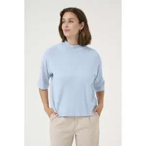 Saltador de gola rulê feminino KAFFE Lizza image-1