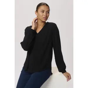 Blusa feminina KAFFE Anni Amber image-5