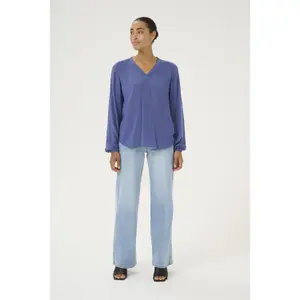 Blusa feminina KAFFE Anni Amber image-1