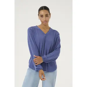 Blusa feminina KAFFE Anni Amber image-2