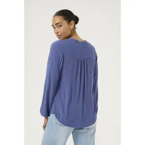 Blusa feminina KAFFE Anni Amber image-4