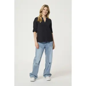 Damenbluse KAFFE Lena Solid image-2