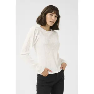 Long sleeve blouse for women KAFFE Gerit image-2