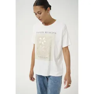 T-shirt de mulher KAFFE Fin image-4