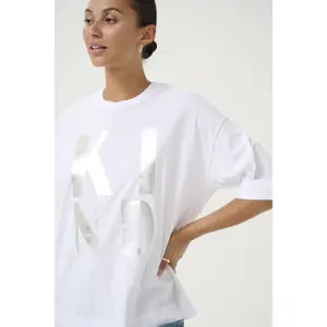 T-shirt de mulher KAFFE Gissa image-5