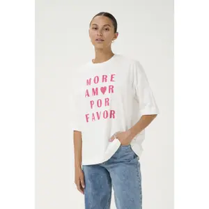 T-shirt de mulher KAFFE Gissa image-1