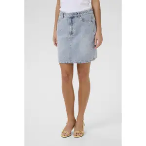 Denim skirt for women KAFFE Babeth image-2