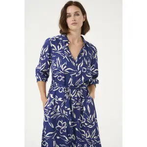 Women's shirt dress KAFFE Emina image-5