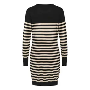 Robe pull rayée femme KAFFE Astrid image-3