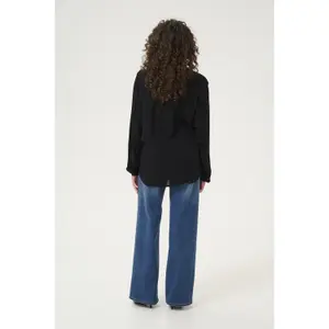 Women's ruffle blouse KAFFE Amber image-4