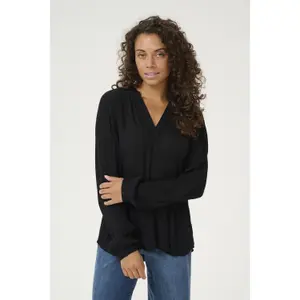 Women's ruffle blouse KAFFE Amber image-2