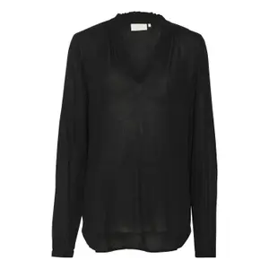 Women's ruffle blouse KAFFE Amber image-0