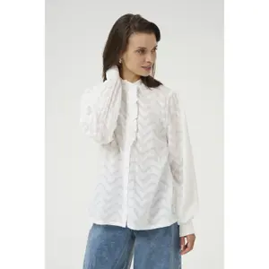 Blusa de manga 3/4 para mulher KAFFE Victoria image-3
