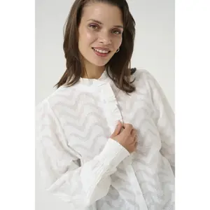 Blusa de manga 3/4 para mulher KAFFE Victoria image-5