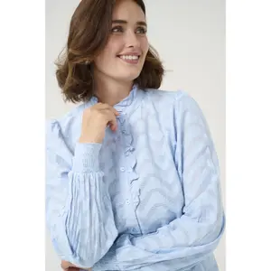 Blusa de manga 3/4 para mulher KAFFE Victoria image-4
