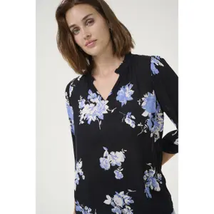 Blusa de manga 3/4 para mulher KAFFE Edita image-2