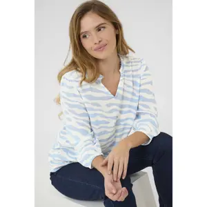 Blusa de manga 3/4 para mulher KAFFE Edita image-5