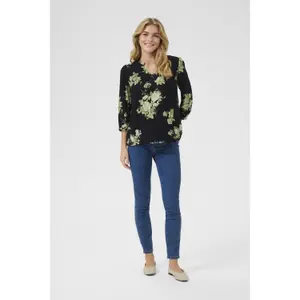 Blusa de manga 3/4 para mulher KAFFE Edita image-2