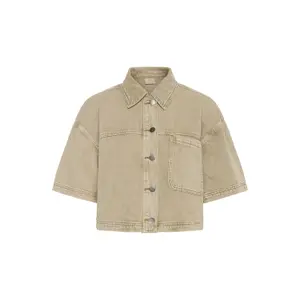 Jeansskjorta för kvinnor KAFFE Rania image-4