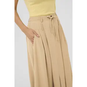 Kjol för kvinnor KAFFE Illis image-4