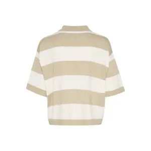 Damska koszulka polo KAFFE Lizza image-1