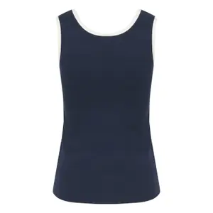 Women's tank top KAFFE Carna Contrast image-1