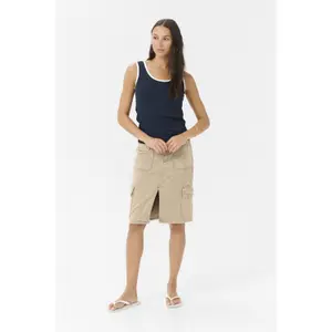 Women's tank top KAFFE Carna Contrast image-2