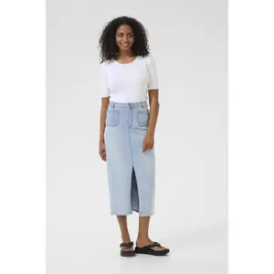 Denim skirt for women KAFFE Karla image-2