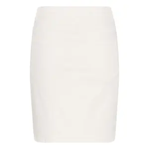 Rakt jeanskjol dam KAFFE Karla image-1