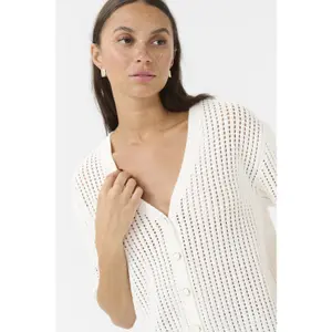 Women's cardigan KAFFE Solar image-5