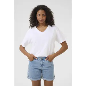 Koszulka damska KAFFE Vacay image-3