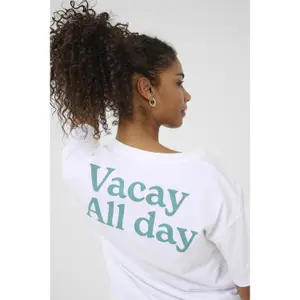 Koszulka damska KAFFE Vacay image-4