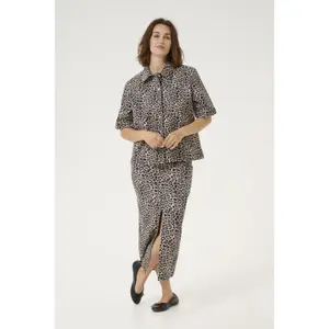 Denim skirt for women KAFFE Leonora image-1