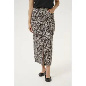 Denim skirt for women KAFFE Leonora image-2