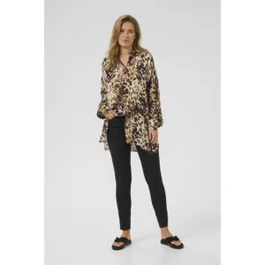 Langes Damenhemd KAFFE Thora image-2