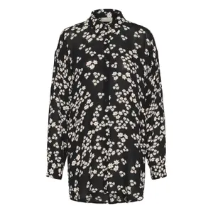 Langes Damenhemd KAFFE Thora image-0